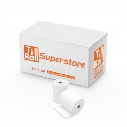 57 x 38 x 12.7 Thermal Paper Till Rolls (box of 20) FREE DELIVERY