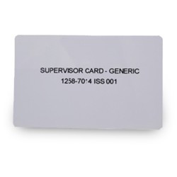 Ingenico supervisor card