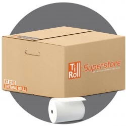 57 x 50 x 12.7 Thermal Paper Till Rolls (box of 20) FREE DELIVERY